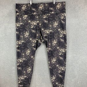 Old Navy PowerSoft Leggings‎ Women 4X Plus Size Black Extra High Rise Go Dry